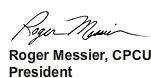 Roger Messier Signature